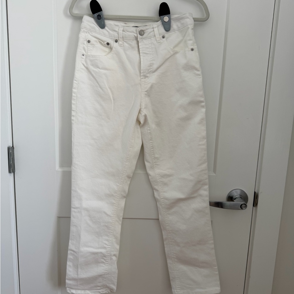 Frye Off-White Straight Leg Women’s Jeans